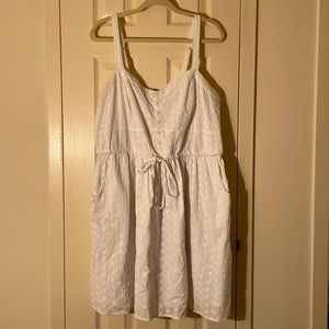Torrid White dress- size 3